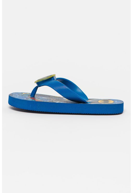 Papuci flip-flop de cauciuc cu tematica Batman-BAIETI/INCALTAMINTE/Papuci-INCALTAMINTE/Papuci