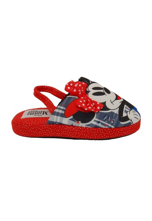 Papuci slingnack cu model Minnie Mouse-FETE/INCALTAMINTE/Papuci-INCALTAMINTE/Papuci