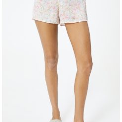 Pijama cu pantaloni scurti cu talie inalta-FEMEI/IMBRACAMINTE/Pantaloni si colanti-IMBRACAMINTE/Pantaloni si colanti