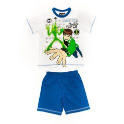 Pijamale albe baieti  - BEN532-BAIETI/IMBRACAMINTE/Pijamale si halate de baie-IMBRACAMINTE/Pijamale si halate de baie