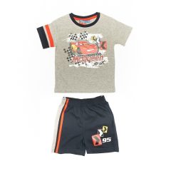 Pijamale baieti  - CARS1096B-R  - Rosu-BAIETI/IMBRACAMINTE/Pijamale si halate de baie-IMBRACAMINTE/Pijamale si halate de baie