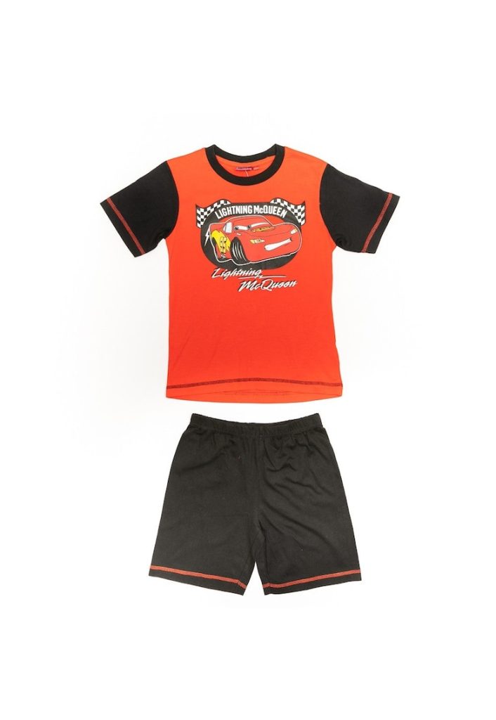 Pijamale baieti - CARS977R - Rosu -128cm-BAIETI/IMBRACAMINTE/Pijamale si halate de baie-IMBRACAMINTE/Pijamale si halate de baie
