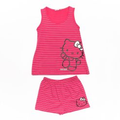 Pijamale cu imprimeu - fete - HK3634-FETE/IMBRACAMINTE/Pijamale si halate de baie-IMBRACAMINTE/Pijamale si halate de baie