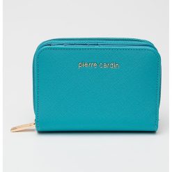 Portofel de piele ecologica cu fermoar-FEMEI/GENTI SI ACCESORII/Portofele si brelocuri-GENTI SI ACCESORII/Portofele si brelocuri