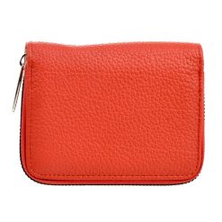 Portofel de piele ecologica texturat-FEMEI/GENTI SI ACCESORII/Portofele si brelocuri-GENTI SI ACCESORII/Portofele si brelocuri
