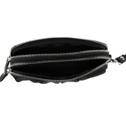 Portofel tip geanta Lirien PT1428 piele naturala Negru 4