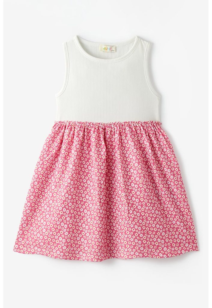 Rochie combi fara maneci-FETE/IMBRACAMINTE/Rochii-IMBRACAMINTE/Rochii