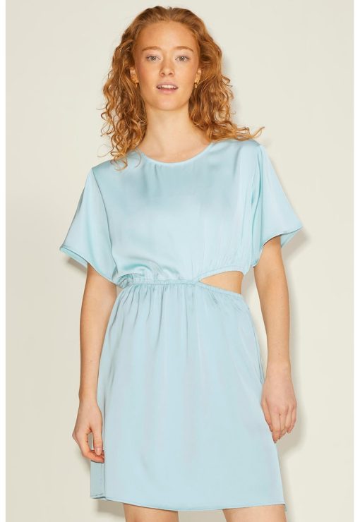 Rochie cu decupaj in talie-FEMEI/IMBRACAMINTE/Rochii-IMBRACAMINTE/Rochii