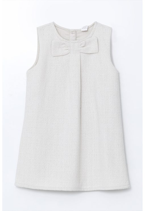 Rochie cu detaliu cu funda-FETE/IMBRACAMINTE/Rochii-IMBRACAMINTE/Rochii