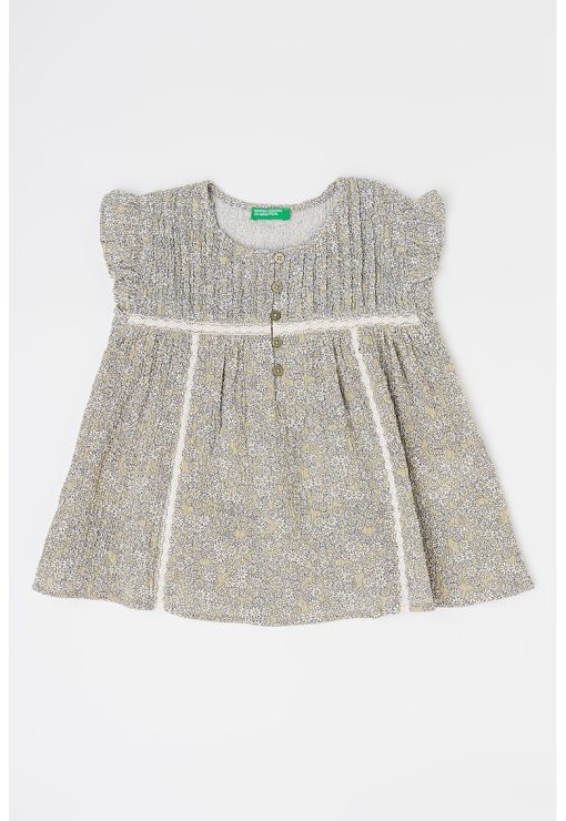 Rochie cu imprimeu floral-FETE/IMBRACAMINTE/Rochii-IMBRACAMINTE/Rochii