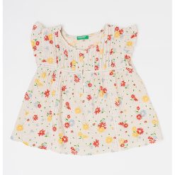 Rochie cu imprimeu floral-FETE/IMBRACAMINTE/Rochii-IMBRACAMINTE/Rochii