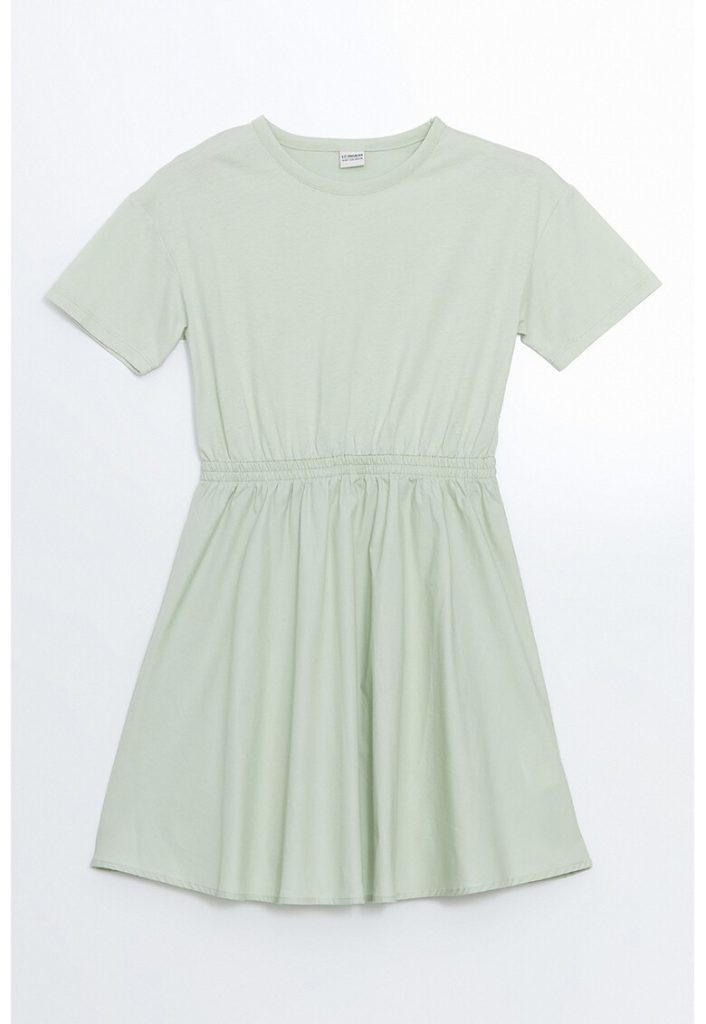 Rochie evazata cu maneci scurte-FETE/IMBRACAMINTE/Rochii-IMBRACAMINTE/Rochii