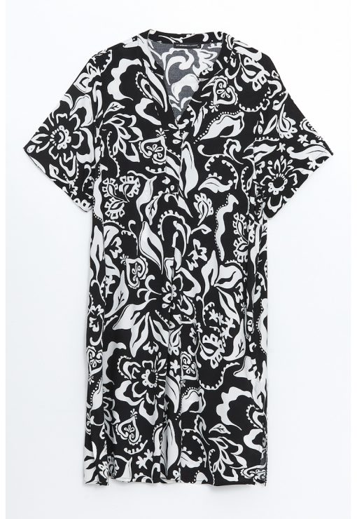 Rochie lejera cu imprimeu-FEMEI/IMBRACAMINTE/Rochii-IMBRACAMINTE/Rochii