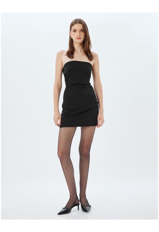 Rochie mini bodycon fara bretele-FEMEI/IMBRACAMINTE/Rochii-IMBRACAMINTE/Rochii