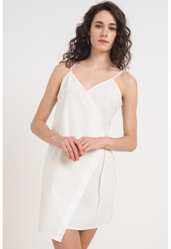 Rochie mini cu croiala petrecuta-FEMEI/IMBRACAMINTE/Rochii-IMBRACAMINTE/Rochii