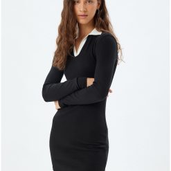 Rochie polo cu croiala cambrata-FEMEI/IMBRACAMINTE/Rochii-IMBRACAMINTE/Rochii