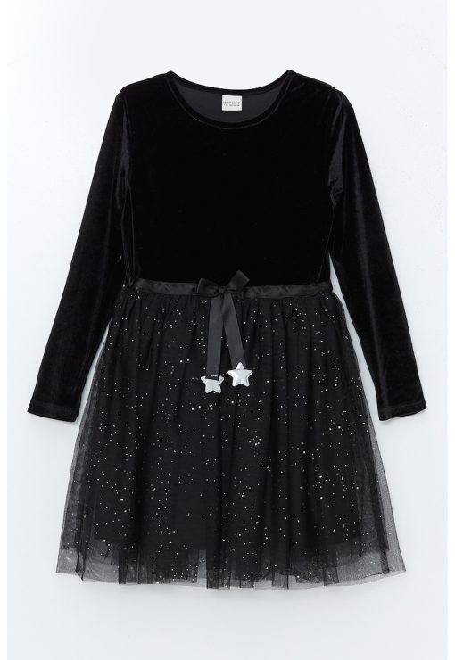 Rochie-tutu cu aspect de catifea-FETE/IMBRACAMINTE/Rochii-IMBRACAMINTE/Rochii