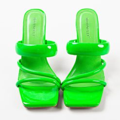 Saboti cu toc Serena Verzi 5