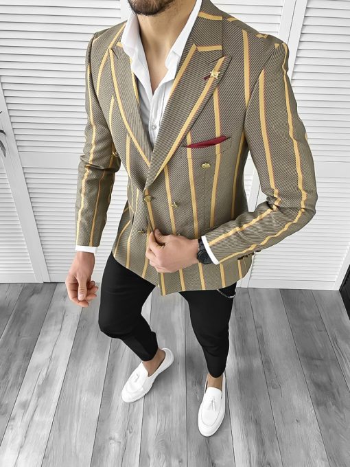 Sacou barbati slim fit 1049 79-Sacouri barbati