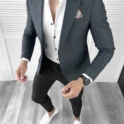 Sacou barbati slim fit 11787  42-3.2-Sacouri barbati