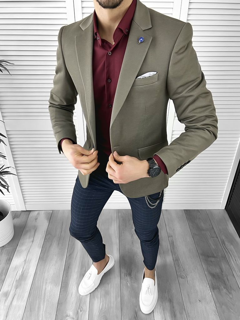 Sacou barbati slim fit 3141 O3-5.2-Sacouri barbati