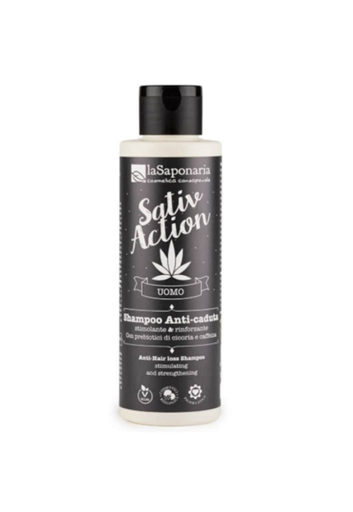 Sampon pentru barbati impotriva caderii parului La Saponaria - 150 ml-BARBATI/GENTI SI ACCESORII/Produse cosmetice-GENTI SI ACCESORII/Produse cosmetice
