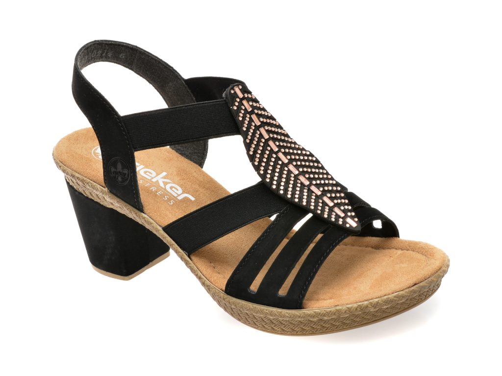 Sandale RIEKER negre