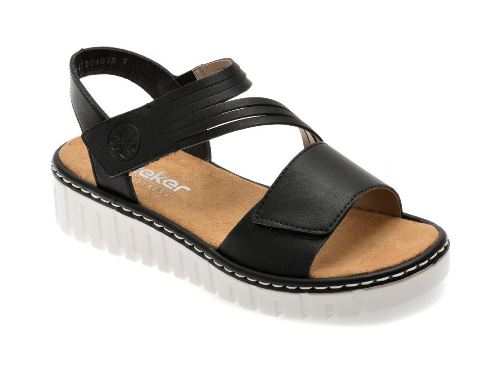 Sandale RIEKER negre