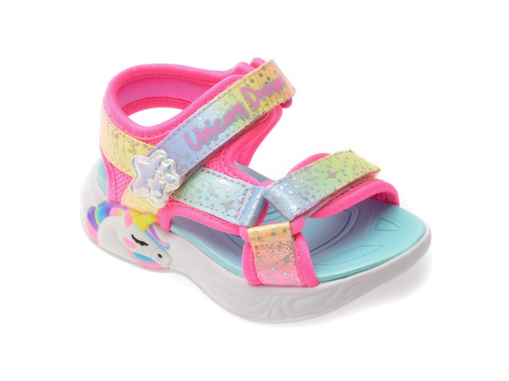 Sandale SKECHERS roz