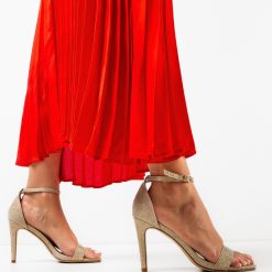 Sandale cu toc Ayrane Aurii 1