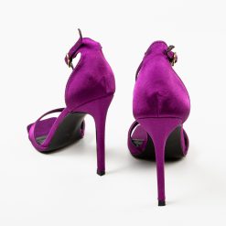 Sandale cu toc Momoko Mov 5