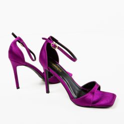 Sandale cu toc Momoko Mov 6