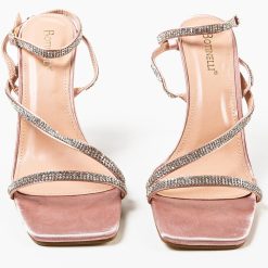 Sandale cu toc Neyman Aurii 5