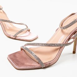 Sandale cu toc Neyman Aurii 6