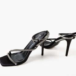 Sandale cu toc Neyman Negre 6