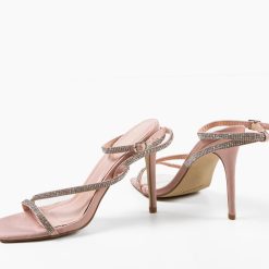 Sandale cu toc Neyman Nude 7