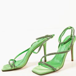 Sandale cu toc Neyman Verzi 5