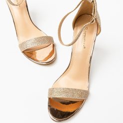 Sandale cu toc Smant Roze 5