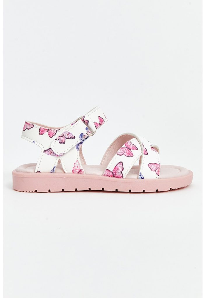 Sandale cu velcro-FETE/INCALTAMINTE/Sandale-INCALTAMINTE/Sandale