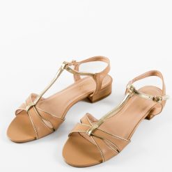 Sandale dama Antrene Bej 5