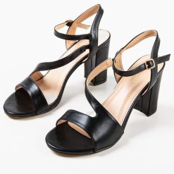 Sandale dama Biniz Negri 4