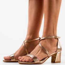 Sandale dama Biniz Roze 2