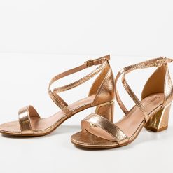 Sandale dama Biniz Roze 4