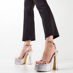 Sandale dama Fabol Argintii 3