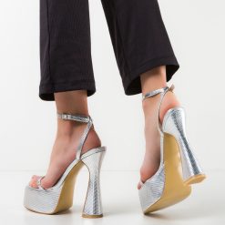 Sandale dama Fabol Argintii 4