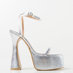 Sandale dama Fabol Argintii 5