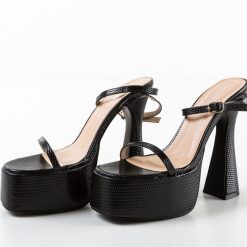 Sandale dama Fabol Negre 5