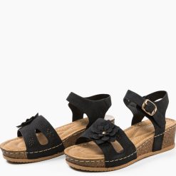 Sandale dama Florentino Negre 6