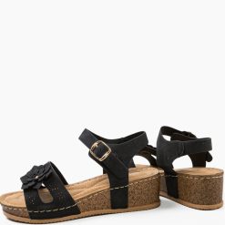 Sandale dama Florentino Negre 7