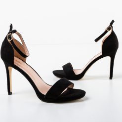 Sandale dama Grisini Negre 4
